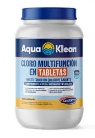 CLORO MULTIFUNCION EN TABLETAS AQUA KLEAN
