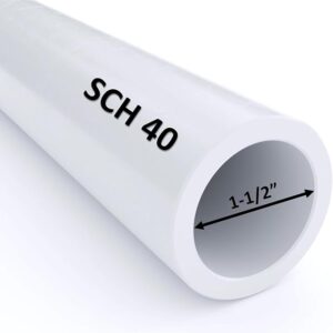 TUBO 1.5X19 PRESION SONACA SCH40 PVC BLANCO